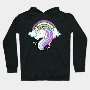 Cute Unicorn Rainbow Lover gift Hoodie